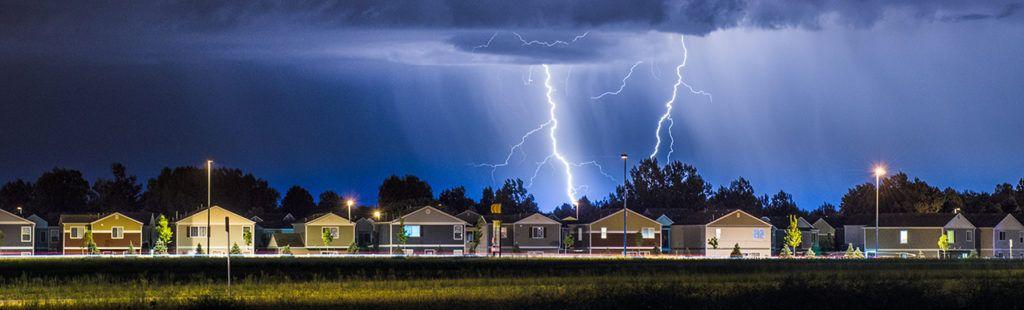 Autumn storms in chicagoland