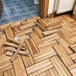 Wood Floors after a Water Damage in a Chicagoland home